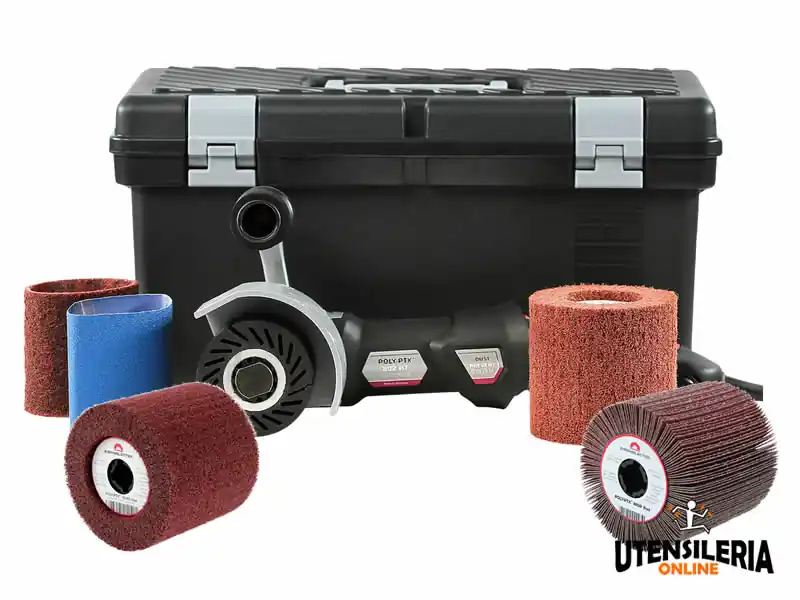 Set satinatrice POLY-PTX 802 HT Eisenblaetter in valigetta Promozione
