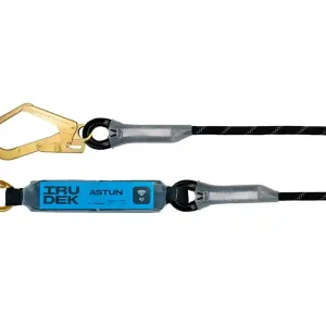 Ammortizzatore di caduta Barbero ABML 32 fune Ø12mm con gancio e moschettone, 140cm Must-Have