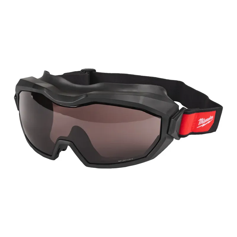 Milwaukee 4932493436 - Occhiali a visione totale ad alto profilo ventilati e oscurati Quantità Limitata