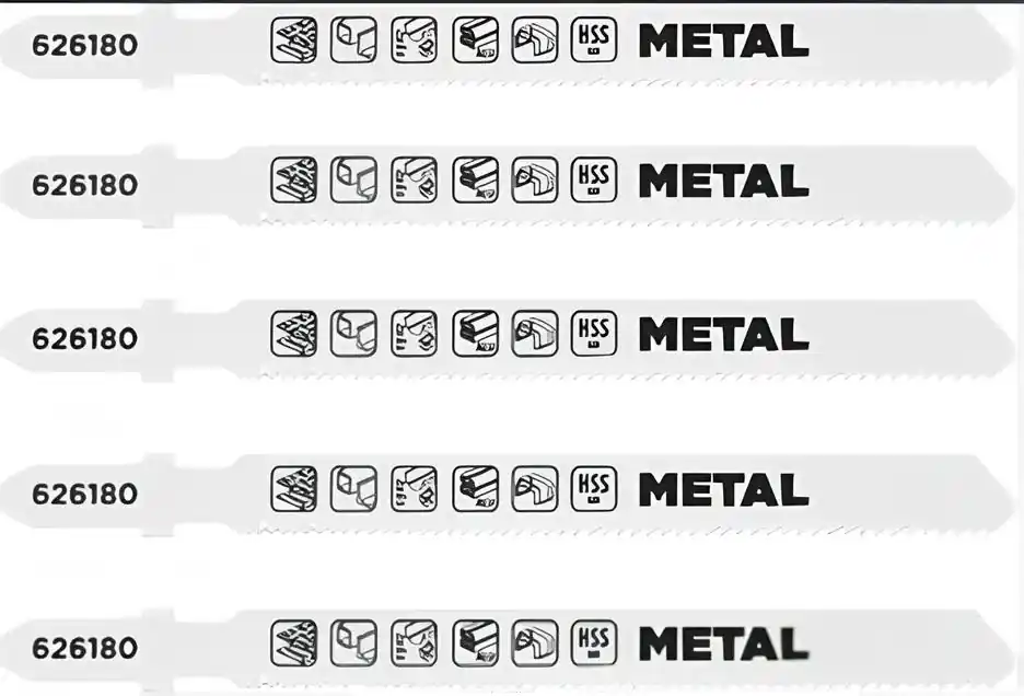 LAME PER METALLO E ALLUMINIO IN LEGA BIMETALLICA HSS , 5 PZ , TAGLIO FINE , 73,5 mm Ordina Subito