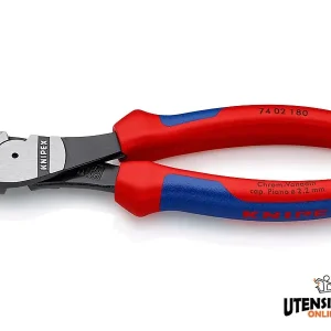 Knipex tronchese tagliente laterale per meccanica tipo forte, 180mm Consegna Rapida