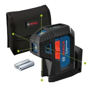 Economico Bosch livella laser a 5 punti GPL 5 G Professional a laser verde