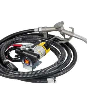 Pompa elettrica Meclube per travaso gasolio 12V 45 l/min in Kit Offerta Lampo