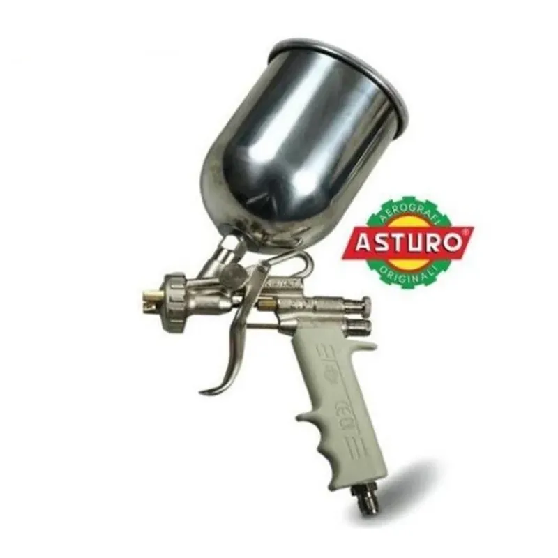 Aerografo Asturo E70 con serbatoio superiore - pistola a spruzzo Offerta Speciale