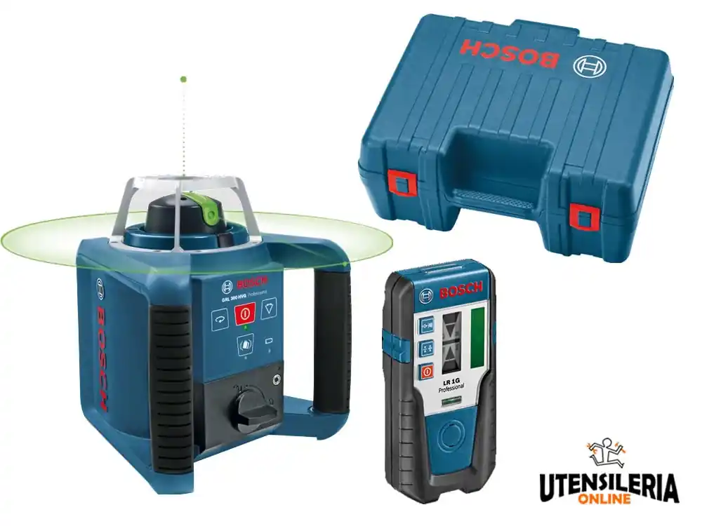 Compra Online Livella laser rotante GRL 300 HVG Bosch linea verde in Kit