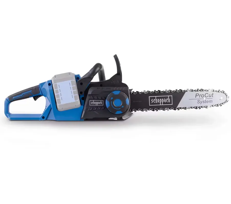 Di Tendenza Scheppach bc-cs355duo-x Motosega brushless 40v lama 33.5 cm , senza caricabatterie e senza batterie ixes