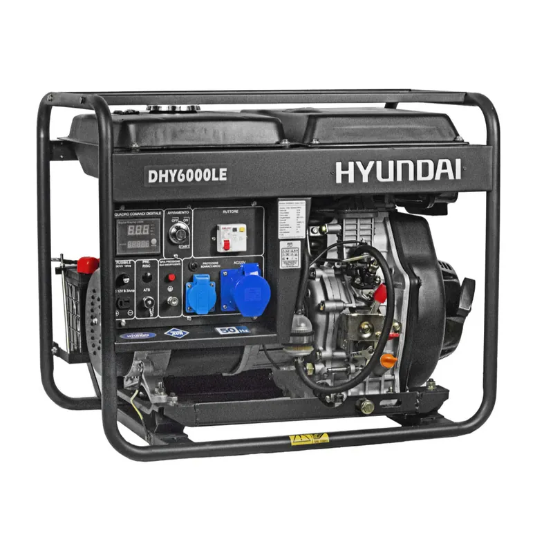 Bestseller Generatore di corrente Hyundai 65211 - DHY6000LE con AVR