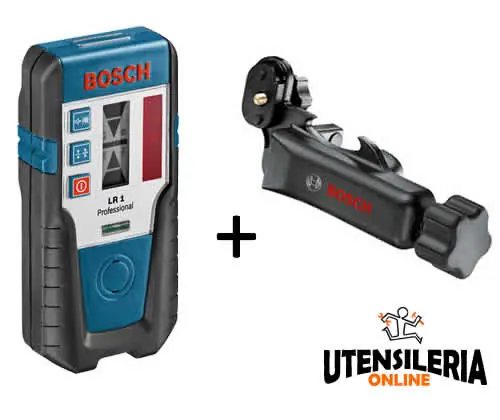 Ricevitore elettronico Bosch LR 1 - raggio laser rosso fino 200m Spedizione Espresso
