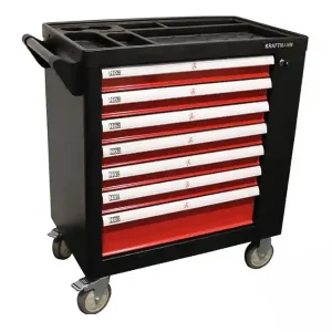 Offerta Limitata Carrello porta utensili 4074 con 7 cassetti e 197 utensili