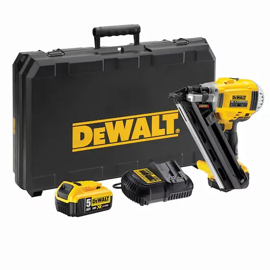Chiodatrice a batteria DeWalt 2 velocità 18V XR Litio 5AH Prezzo Conveniente
