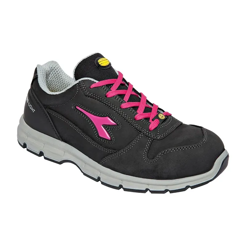 Vendita Finale Scarpe antinfortunistiche da donna Diadora Run II Low - S3 SRC ESD nero-fucsia