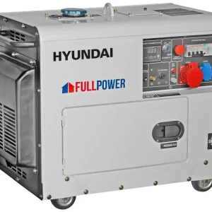 Offerta Limitata Generatore di corrente Silenziato Hyundai 65230 DHY8500SET 5,5 Kw costanti 220V/400V