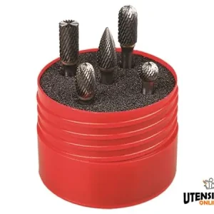 Ultimissimo Modello Set di lime rotative HM P880 taglio doppio 9.6X6.0mm Dormer (5pz)