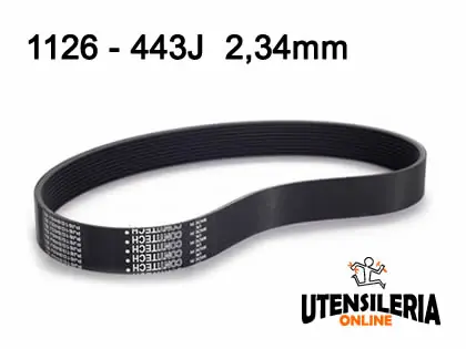 Scelto Dai Clienti Cinghia Poly-V 443J-1126 3 nervature 2,34mm