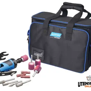 Smerigliatrice pneumatica dritta Norton da 6mm in Kit Must-Have