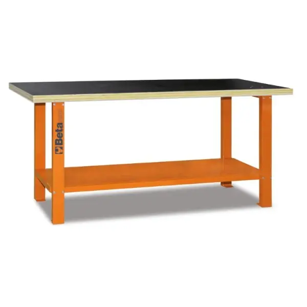 Ultima Occasione Beta C56B - Banco da lavoro con piano in legno