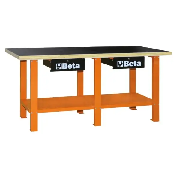 Sconto Beta C56W - Banco da lavoro con piano di lavoro in legno