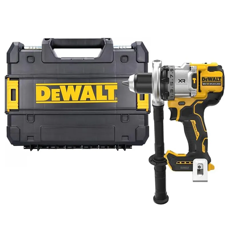 Promozione Dewalt DCD1007NT-XJ- Trapano Avvitatore 3 Velocità con percussione XR 18V BRUSHLESS - solo corpo in valigetta