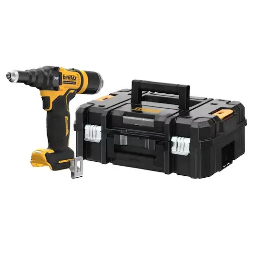 Più Venduto Dewalt DCF403NT-XJ - Rivettatrice a batteria 18V - solo corpo in valigetta
