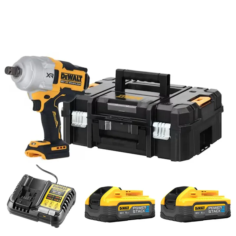 Dewalt DCKF964H2T-IT - Avvitatore ad impulsi 18V XR BRUSHLESS attacco 3/4” - 2 x 5Ah PowerstaCk Bestseller