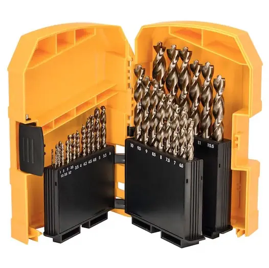 Scelto Dai Clienti Dewalt DT4957-QZ - Set 29pezzi punte Cobalto HSS-E Set in cassetta di plastica