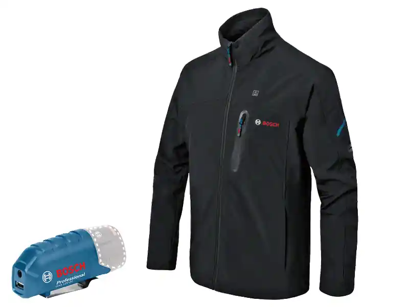 Giacca termica unisex Bosch GHJ 12+18V XA S Professional, nera Ordina Subito