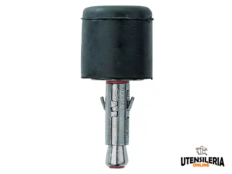 Esclusivo Ancorante Fischer con corpo espandente SLM 8 PN paracolpo nero (10pz)