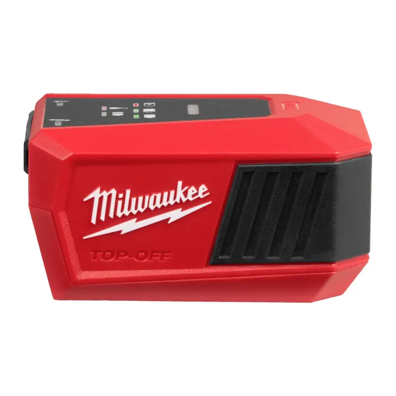 Offerta Speciale Milwaukee M18 TC-0 - Mini caricabatterie 2 in 1 con powerbank 18V