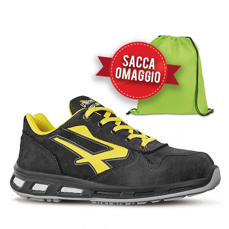 Subito Disponibile Scarpe antinfortunistiche UPower Bolt S3 SRC Red Lion idrorepellenti con OMAGGIO