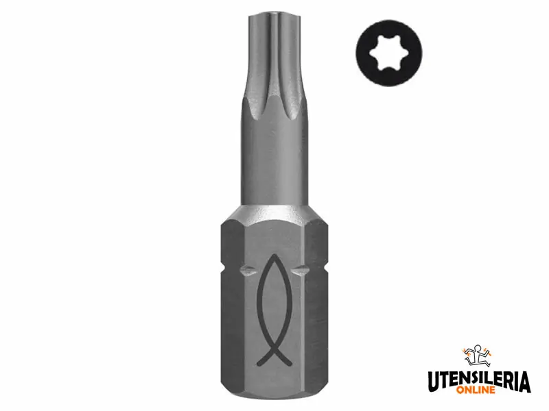 Inserti Fischer Profi-bit FPB impronta Torx TX per trapano e avvitatore (10pz) Spedito Oggi