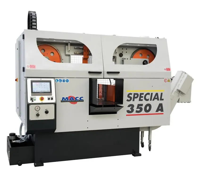 MACC SPECIAL 350 A - Segatrice a nastro automatica CNC, lubrificata Solo Oggi