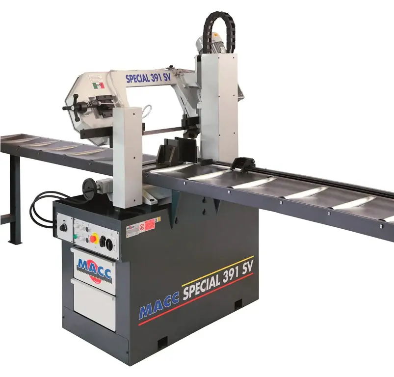 Super Prezzo MACC SPECIAL 391 SV - Segatrice a nastro professionale semiautomatica, lubrificata
