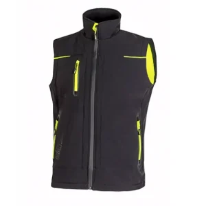 Offerta Lampo U-Power UNIVERSE - Gilet in Softshell, Black Carbon