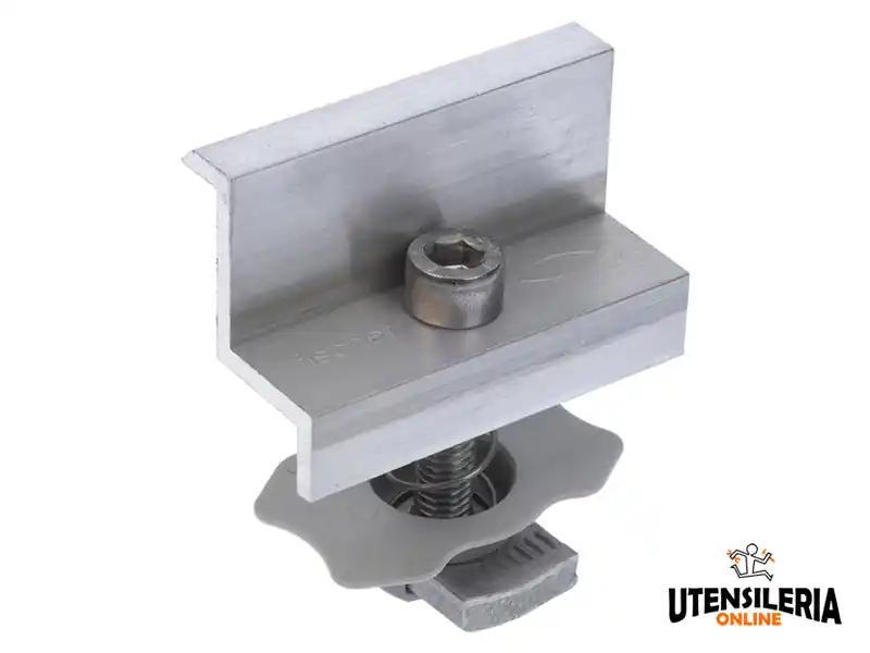 Popolare Morsetto finale preassemblato PM F cornici alluminio (10pz)