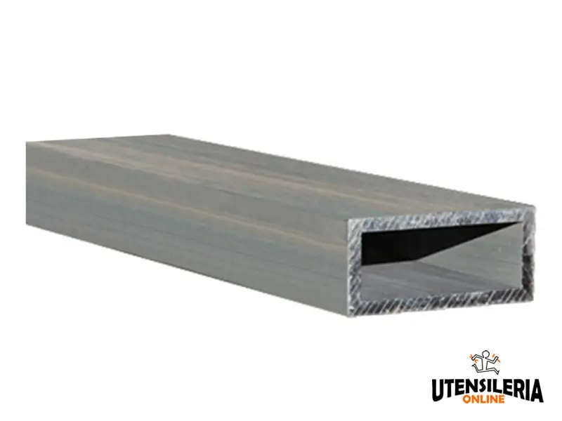 Profilo rettangolare Fischer 6 mt in alluminio REP AL 45x20x3 (5PZ) Consegna Rapida