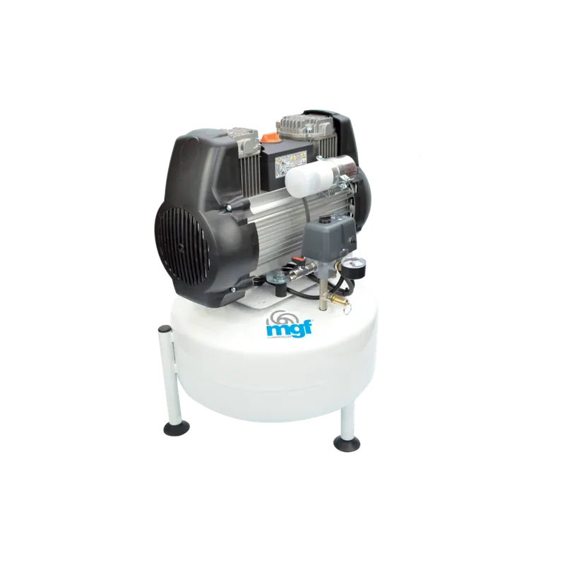 Spedizione Espresso Compressore a secco uso medicale 24/10 GENESI S 1,1kW