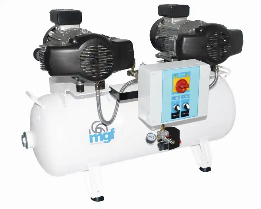 Compressore a secco 100/30 TANDEM PRIME S 1,5+1,5kW Miglior Prezzo