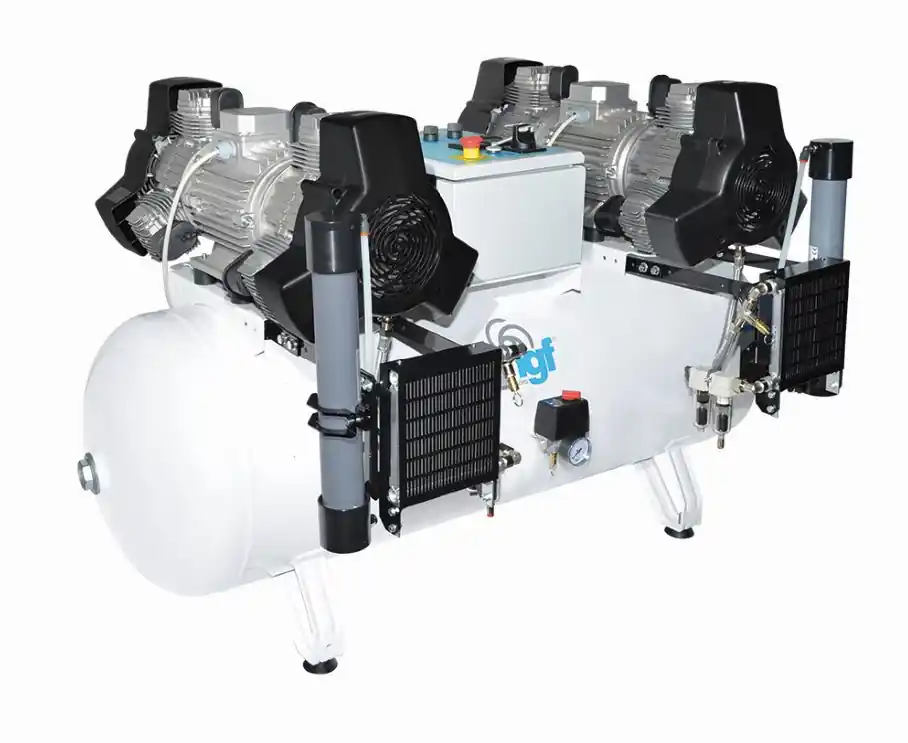 Compressore a secco 270/100 TANDEM PRIME M 5+5kW Spedito Oggi