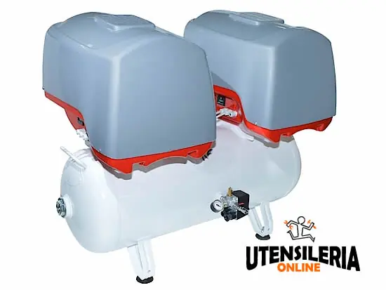 Acquista Ora Compressore a secco linea SKY 100/30 TANDEM PRIME S T 230V