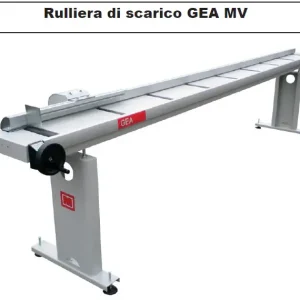 Rulliera di scarico GEA200 MV Lunghezza utile 4000 mm , con volantino e display digitale Compra Online