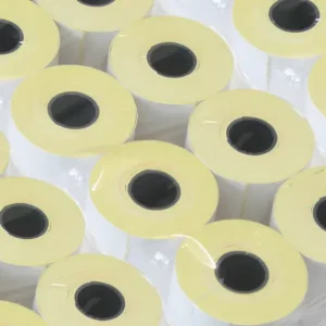 Saldi Rotoli N.50 pezzi di carta adesiva termica da 15m , larghezza 57mm. Foro 18mm. Diametro esterno 50mm.,Dini argeo RPT57AC