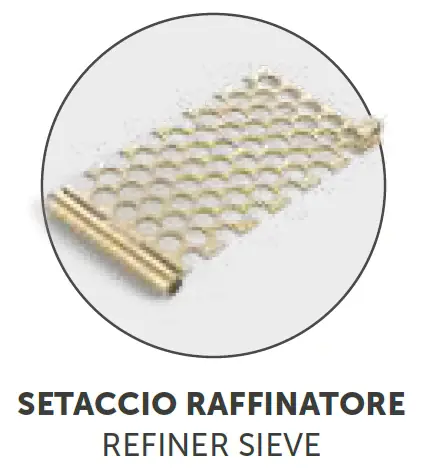 Promozione Ceccato 50028 SETACCIO RAFFINATORE Ø 8-10-15 PER TRITONE ONE PER PELLETTATRICE