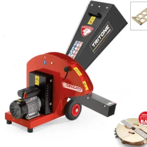 Ceccato TRI230 biotrituratore elettrico 220V Tritone one electric , per rami max Ø 40 mm Scelto Dai Clienti