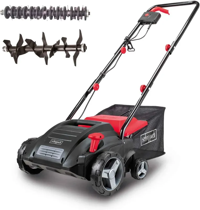 Economico Scheppach SC32 – Scarificatore Elettrico per Prato 1500W (32 cm)