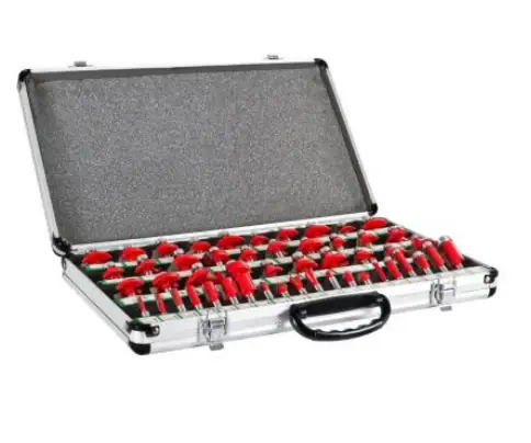 Prezzo Scontato holzmann ofs50 Kit set 50 frese fresatura per fresatrici legno 8 mm