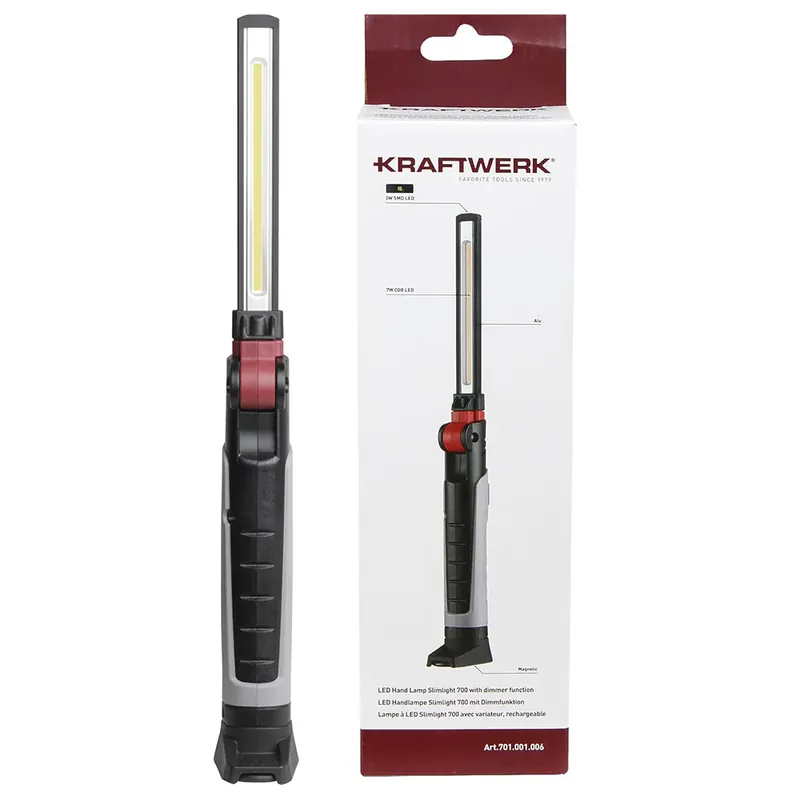 Novità Kraftwerk 701.001.006 - Lampada portatile LED Slimlight 700 con funzione dimmer