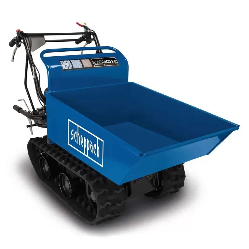 Occasione Imperdibile Scheppach DP4500 - Motocarriola dumper a cingoli, portata 400kg