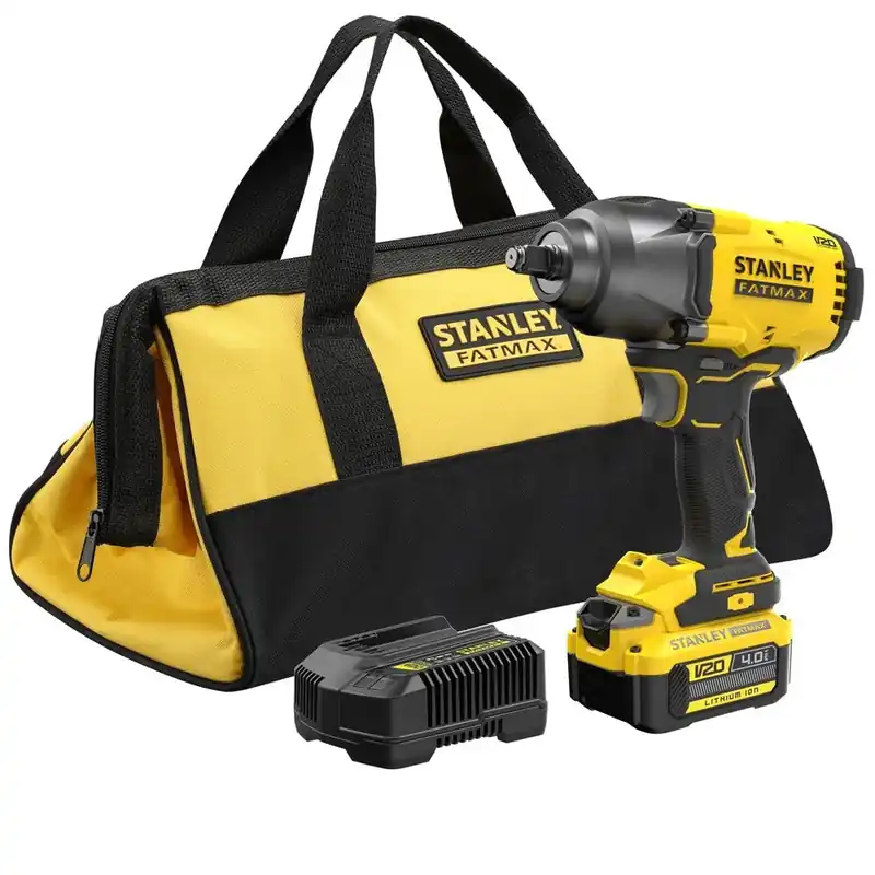 Stanley SFMCF940M1-QW - Avvitatore a impulsi a batteria da 18 V, 1 batteria da 4,0 Ah - in borsa Quantità Limitata