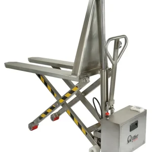 Must-Have Pramac HX10E INOX EF0420VB4I0 - portata 1000 kg transpallet a pantografo professionale 1150x540 mm , sollevamento elettrico