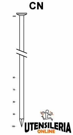 A Buon Prezzo Chiodi testa tonda in barre Barbero CN lisci 2.8-3.1-3.4mm (3000 pz)